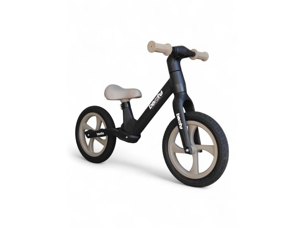 Биговел детский Beruty BBT-A6-14 14" для детей от 3 лет пластиковая рама/подножки/резиновые ручки Черный (BBT-A6-14r-s)