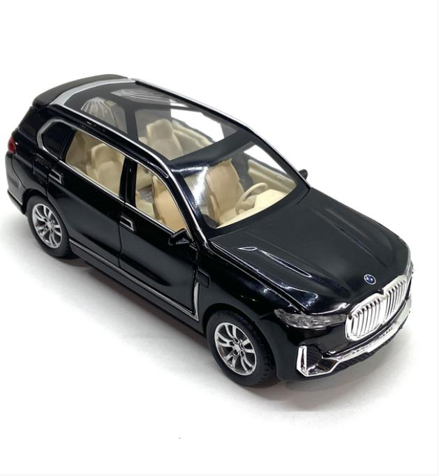 Машинка металева TK Union Group BMW X7 1:32 світло/звук/відчиняються двері Чорний (GT-01120)