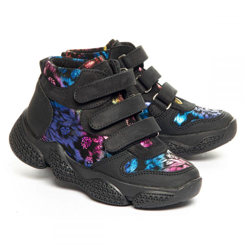 Ботинки для девочек The Leo 1350 р. 27 17,5 см Черный