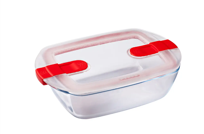 Форма скляна PYREX CK&HT з кришкою 25х22х7 см 2,2 л (212PH00)