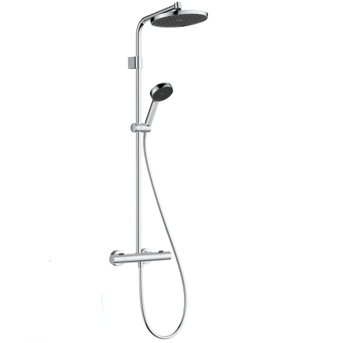 Душевая система Hansgrohe Activera S 240 1jet EcoSmart с термостатом металл Хром (28078000)
