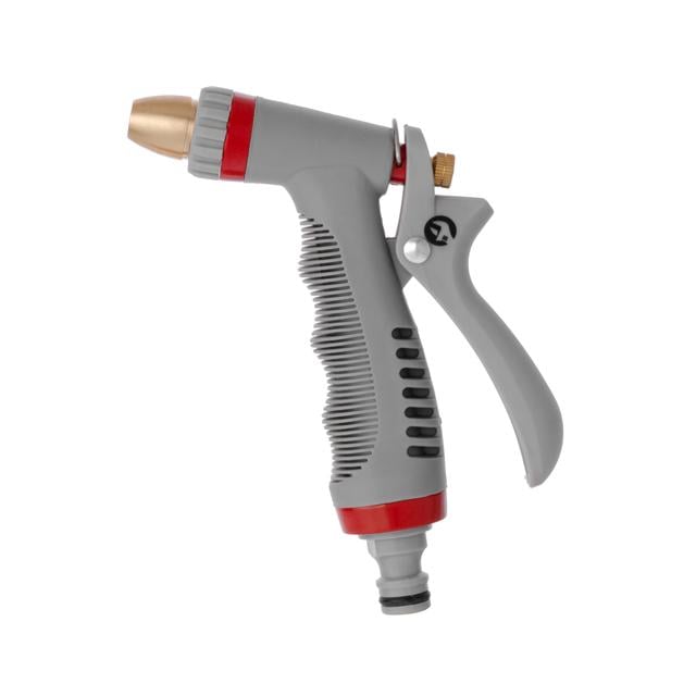Пістолет-розпилювач Intertool для поливу з плавним регулюванням потоку води ABS/PP/TPR/ZINC ALLOY/BRASS (GE-0012)