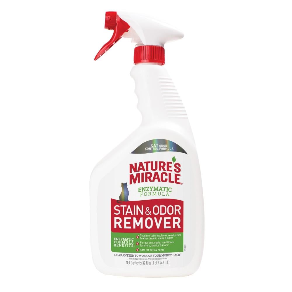 Спрей для удаления пятен и запахов от кошек Nature's Miracle Stain & Odor Remover 946 мл (680111/6974 USA)