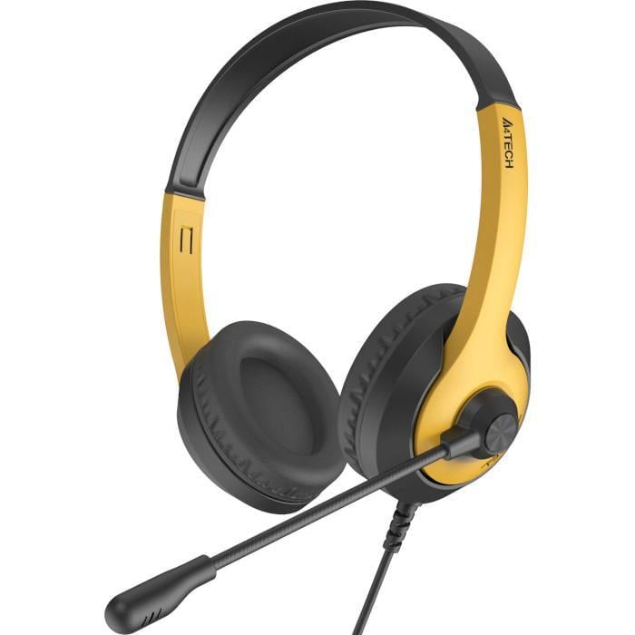 Наушники игровые A4Tech FH100U Bumblebee USB-A Black/Gold (34964967)