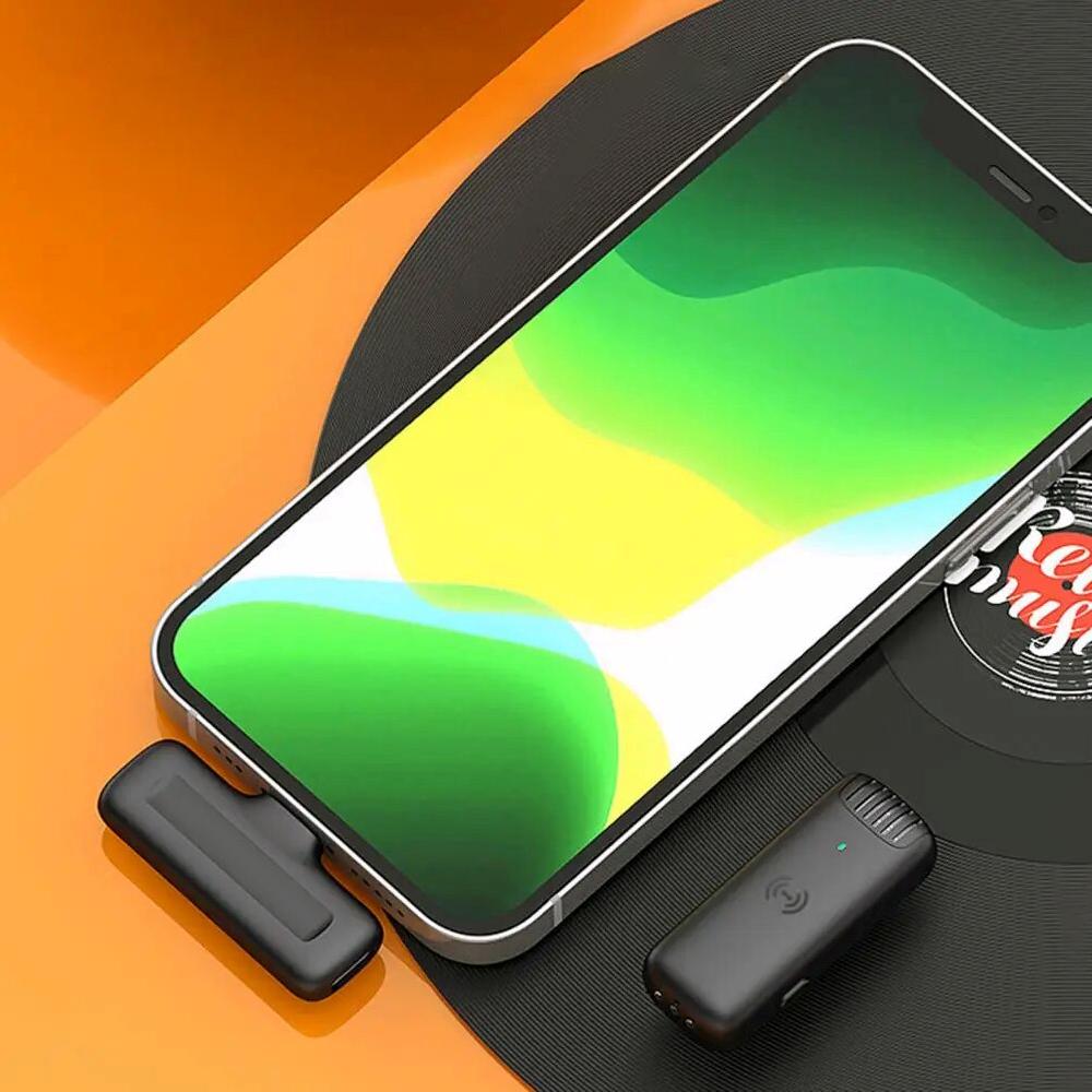 Микрофон беспроводной петличный Savetek P31 Lightning для iPhone/iPad с зарядным кейсом до 20 м - фото 17