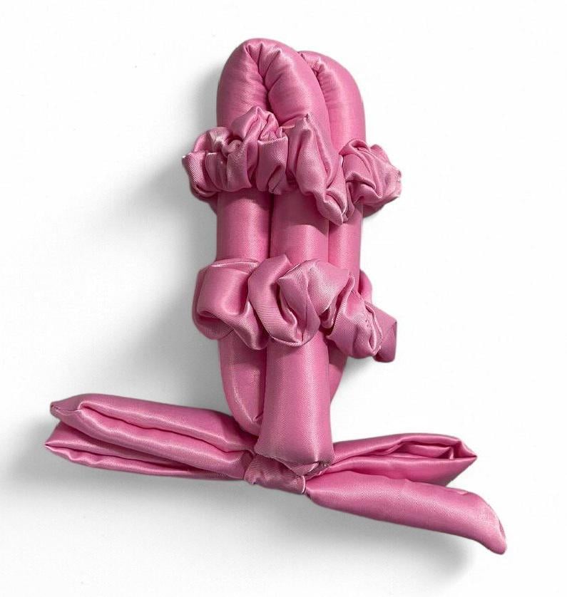 Бігуді м'які для волосся Рожевий