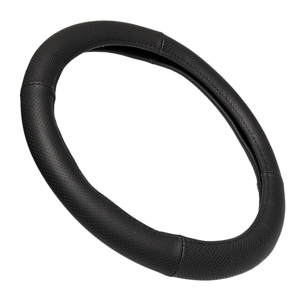 Чохол на кермо шкіряний Elegant перфорація 9,5 см XL 43 см Чорний (EL 115 293) Чохол на кермо шкіряний Elegant перфорація 9,5 см XL 43 см Чорний (EL 115 293)