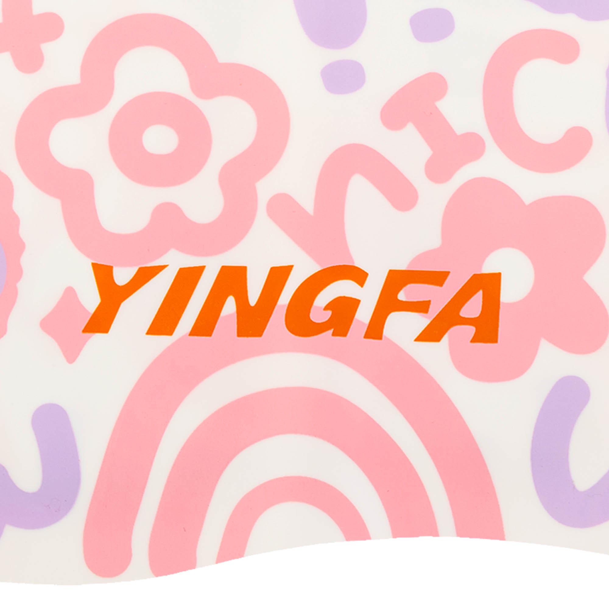 Шапочка для плавания детская YINGFA K0012 силиконовая Бело-розовый (K0012_Белый-розовый) - фото 5 Шапочка для плавания детская YINGFA K0012 силиконовая Бело-розовый (K0012_Белый-розовый) - фото 5