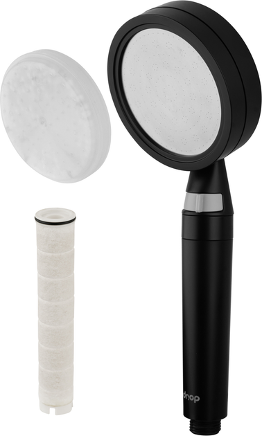 Душова лійка фільтруюча Drop SPA1F-NANO100BF із NANO SPA потоком та фільтрами Чорний (247915)