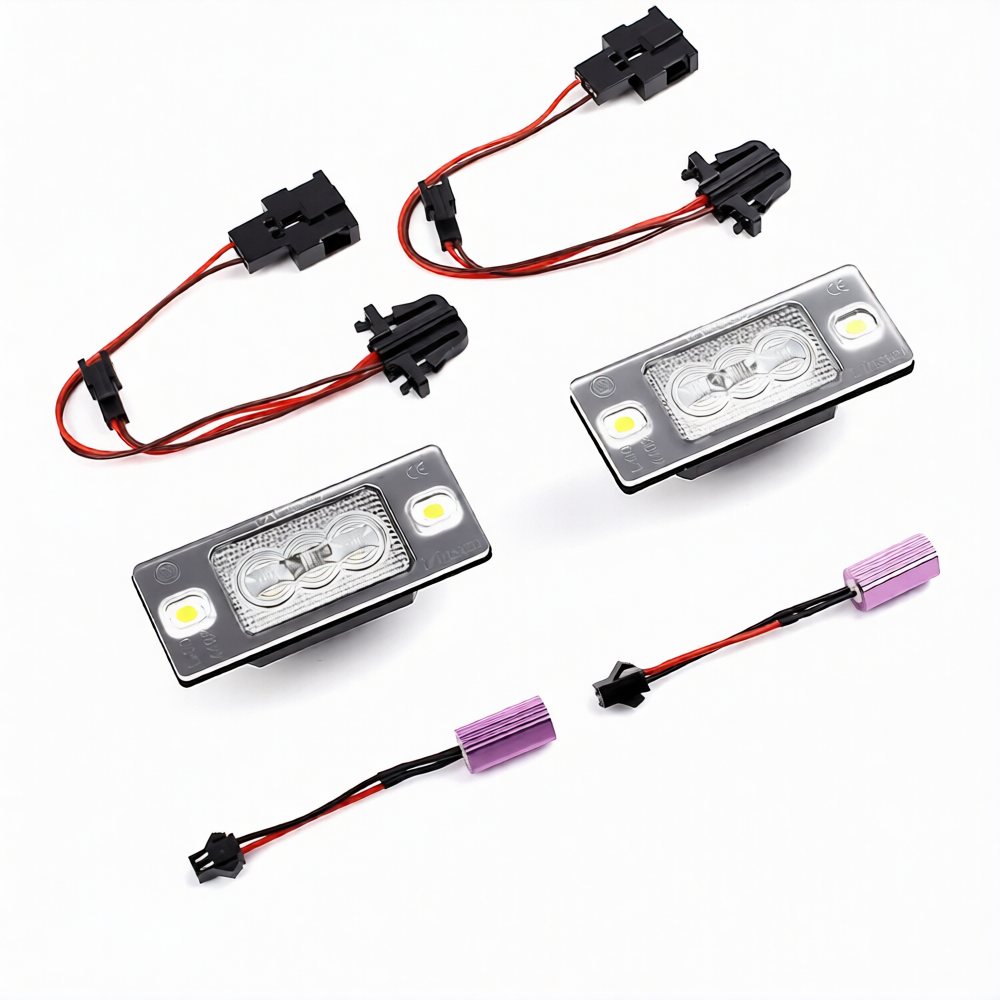 Подсветка номера светодиодная для VW Volkswagen Tiguan 2007-2013/Passat B5+ Combi/Golf 5 Combi/Touareg 2002-2009 (34854935)