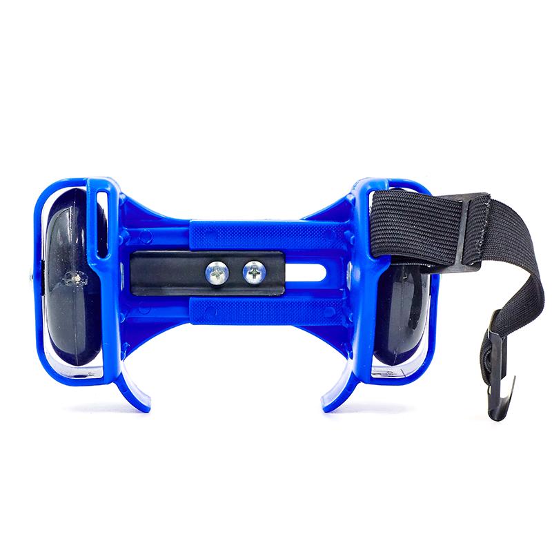 Ролики на обувь Record Flashing с раздвижной системой Синий - фото 2 Ролики на обувь Record Flashing с раздвижной системой Синий - фото 2