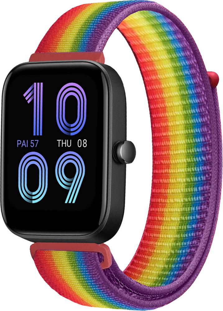 Ремешок нейлоновый Sport Loop для Amazfit Bip 3 Rainbow (16135-6B)