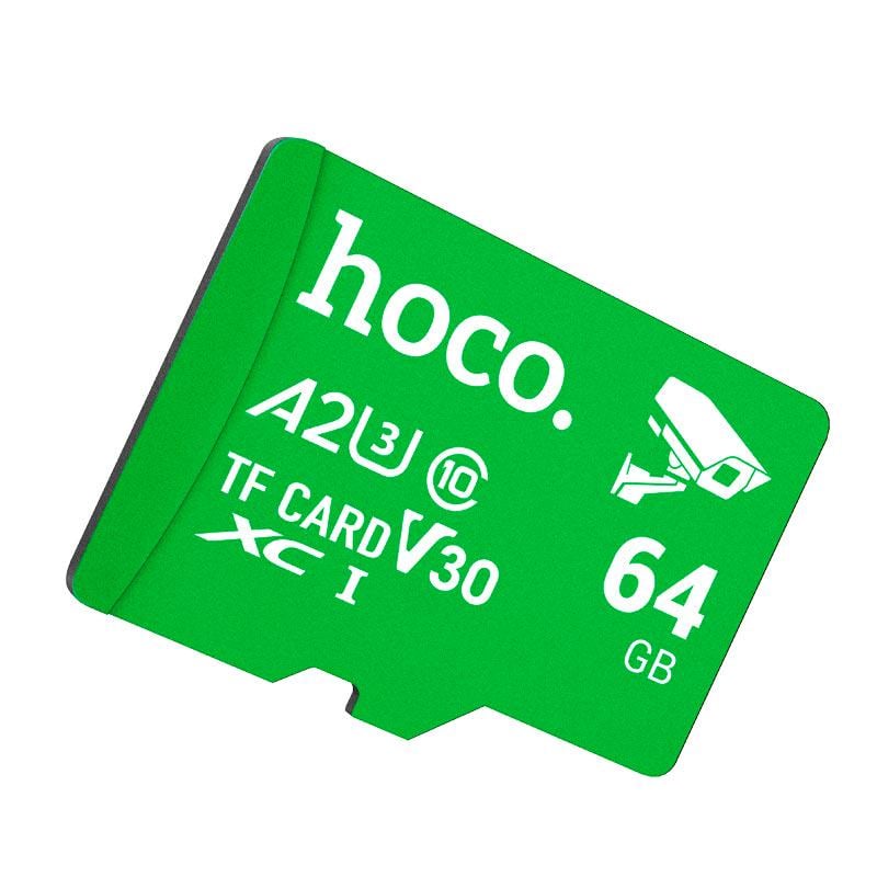 Карта памяти Hoco TF microSD 64 Гб Class 10 UHS-I (17535) - фото 1 Карта памяти Hoco TF microSD 64 Гб Class 10 UHS-I (17535) - фото 1