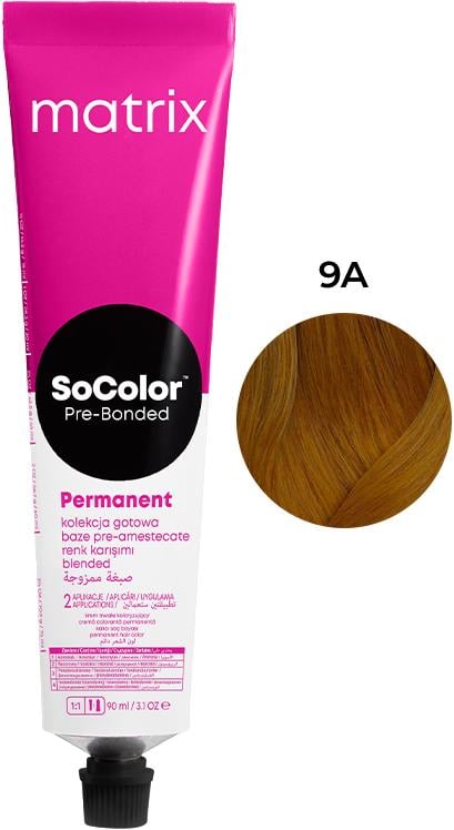Крем-краска для волос Matrix PRE Bonded SOCOLOR.beauty тон 9A с комплексом Cera-Oil 90 мл (32107)