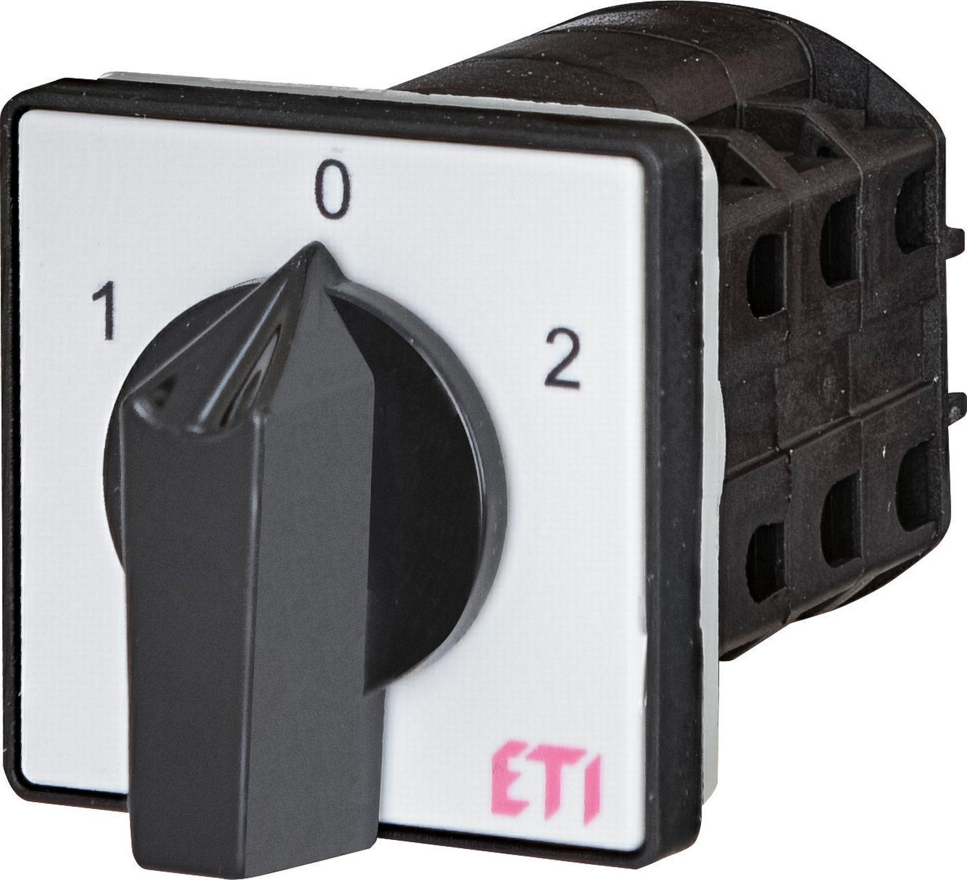 Перемикач кулачковий ETI CS 25 53 U 3p 1-0-2 25А (4773121)