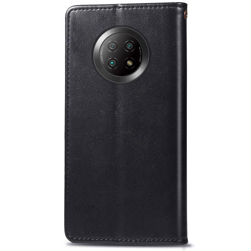 Чехол-книжка кожаный GETMAN Gallant (PU) для Xiaomi Redmi Note 9 5G Черный (159895) - фото 2 Чехол-книжка кожаный GETMAN Gallant (PU) для Xiaomi Redmi Note 9 5G Черный (159895) - фото 2