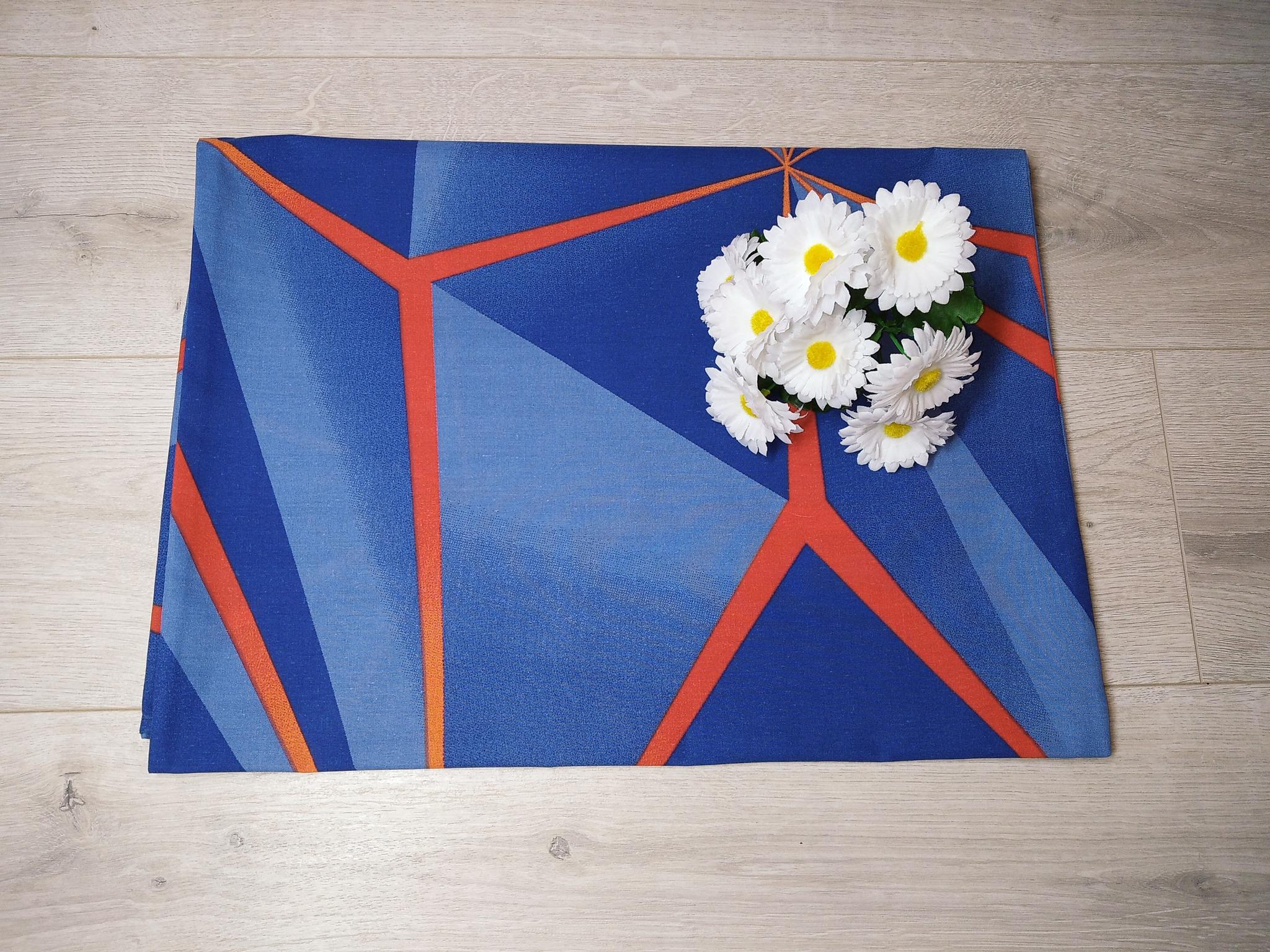 Наволочка на подушку Gold Lux бязь 50х70 см Синяя абстракция - фото 2 Наволочка на подушку Gold Lux бязь 50х70 см Синяя абстракция - фото 2