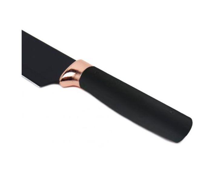 Набір ножів MAG-709 нержавіюча сталь з підставкою 7 пр. Чорний - фото 5 Набір ножів MAG-709 нержавіюча сталь з підставкою 7 пр. Чорний - фото 5