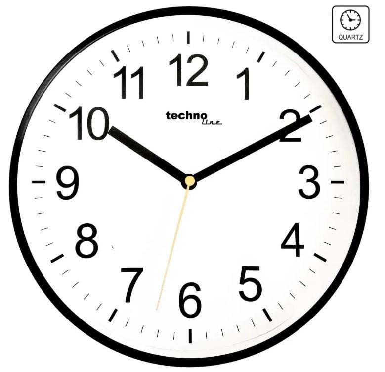 Годинник настінний Technoline WT630 White/Black (WT630) - фото 2