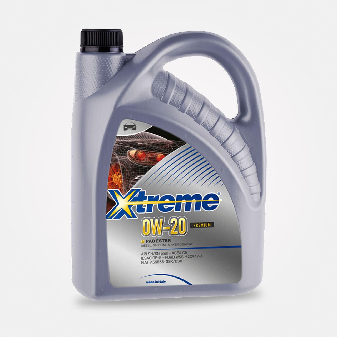 Моторное масло синтетическое Xtreme PREMIUM 0W-20 5 л (31376456) Моторное масло синтетическое Xtreme PREMIUM 0W-20 5 л (31376456)