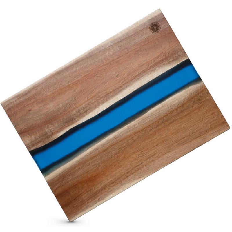 Доска разделочная Pozzi Milano Essentials Blue 40х30х3 см акация и эпоксидная смола (111005878) Доска разделочная Pozzi Milano Essentials Blue 40х30х3 см акация и эпоксидная смола (111005878)