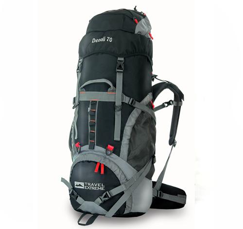 Рюкзак Travel Extreme Denali 70 Черный/Красный