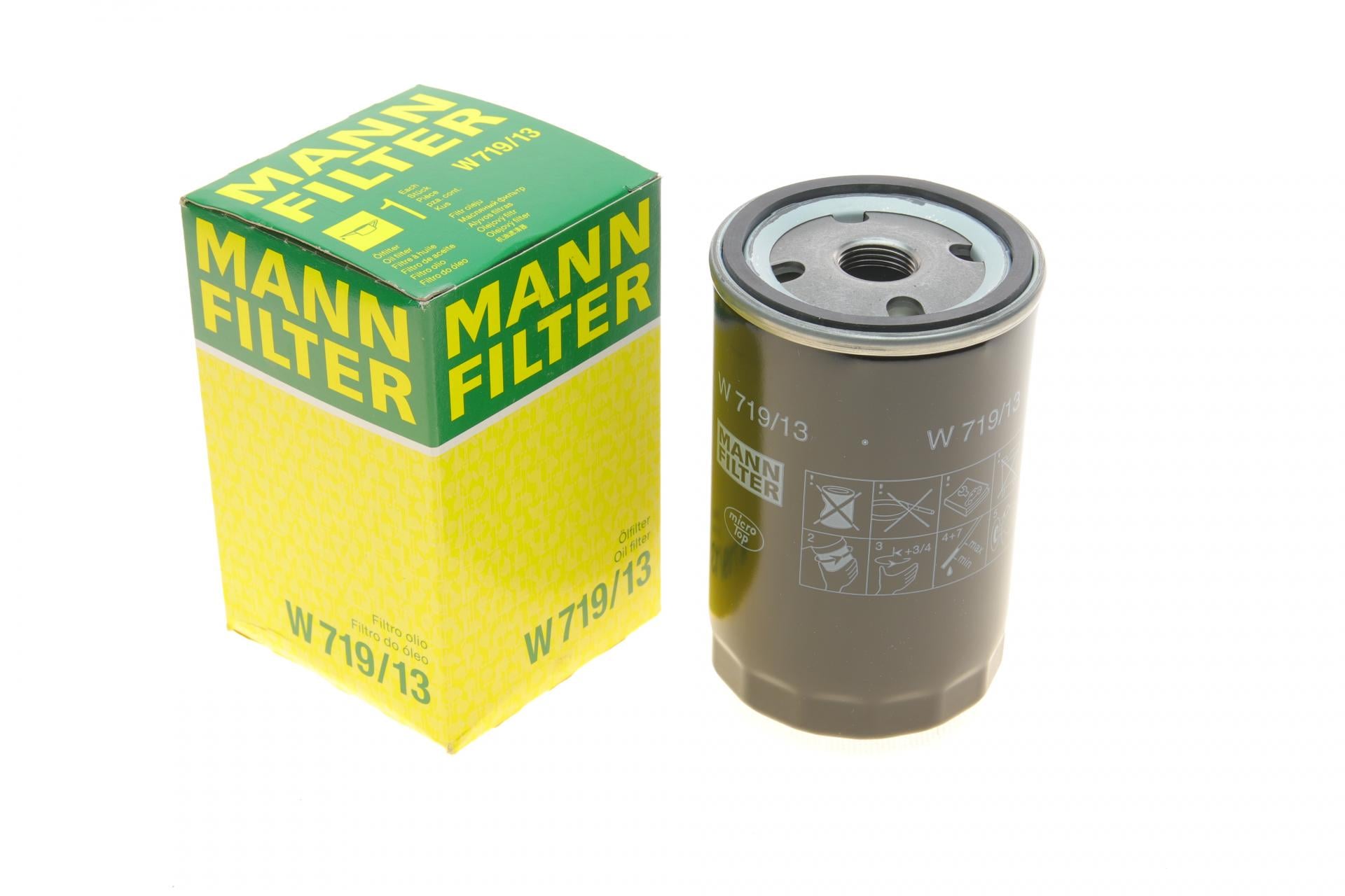 Фильтр масляный Mann-Filter для MB 190 W201 2,0E/2,3E/2,6E/S-class W126 2,5/3,0 84-93/E-class 124 3,0 93-95 (W 719/13) Фильтр масляный Mann-Filter для MB 190 W201 2,0E/2,3E/2,6E/S-class W126 2,5/3,0 84-93/E-class 124 3,0 93-95 (W 719/13)