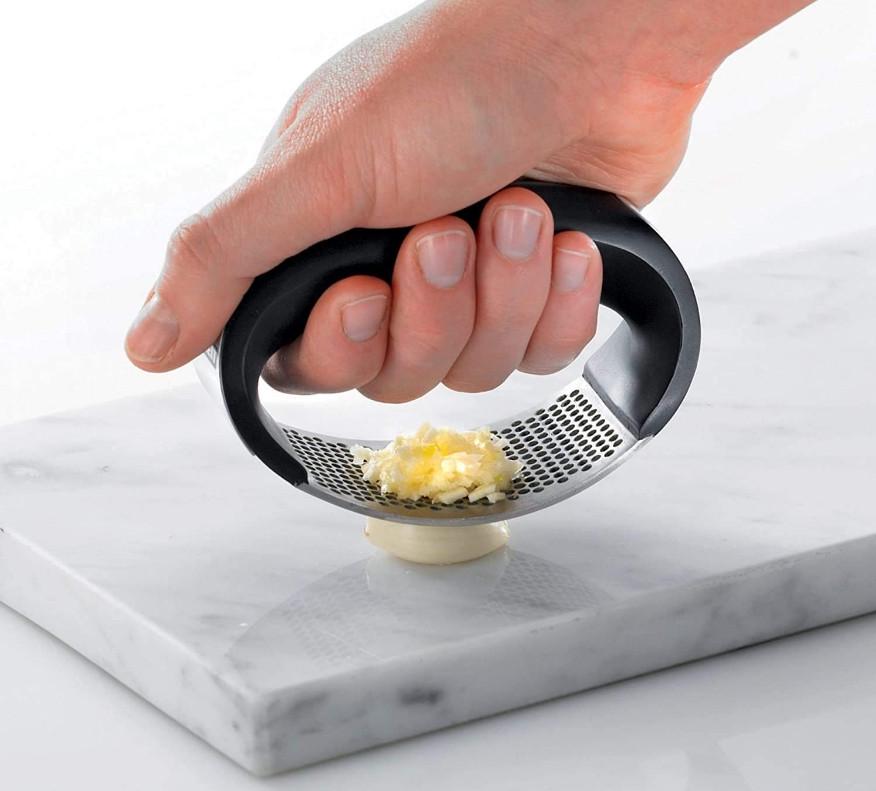 Пресс чесночный Garlic Press из нержавеющей стали (1652910863) - фото 2