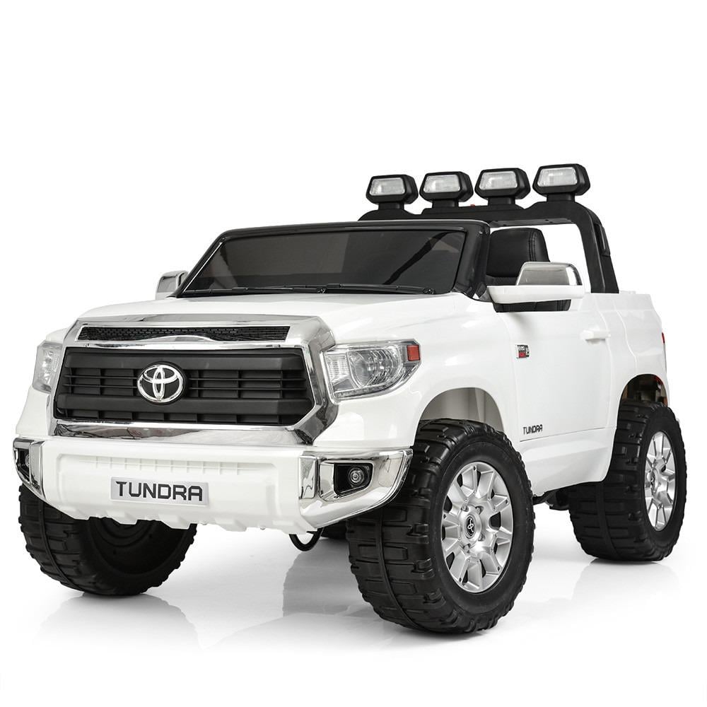 Детский электромобиль Bambi Racer Toyota JJ2255EBLR-1 джип с музыкой/катафотами Белый (13963072)