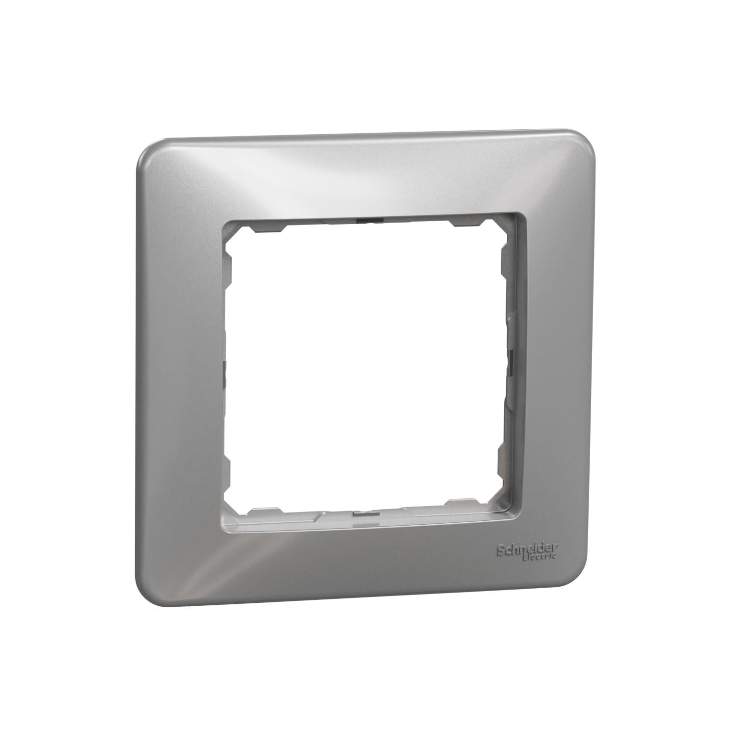 Рамка одноместная Schneider Electric Sedna Design Алюминий (SDD313801)