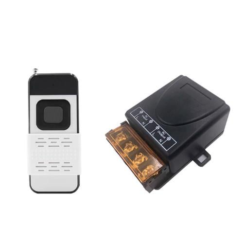 Беспроводное реле 1-канальное 220В 30А 433 МГц до 1000 м с пультом (b50b5416)