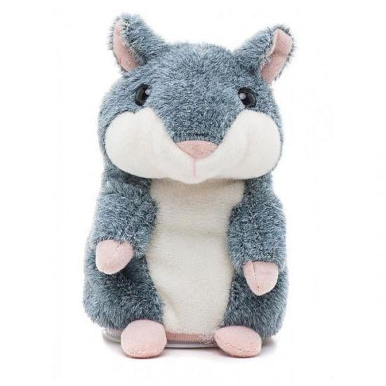 Говорящий хомяк-повторюшка Woody O'Time Grey New 2019 (12273)