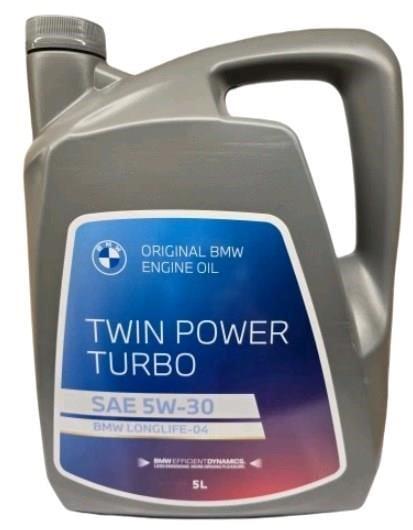 Моторна олива BMW TwinPower Turbo Oil Longlife-04 5W-30 5 л - фото 1 Моторна олива BMW TwinPower Turbo Oil Longlife-04 5W-30 5 л - фото 1