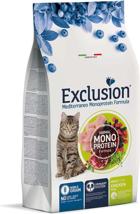 Корм сухой Exclusion Noble Grain Cat Chicken для взрослых кошек с курицей 300 г (03676)