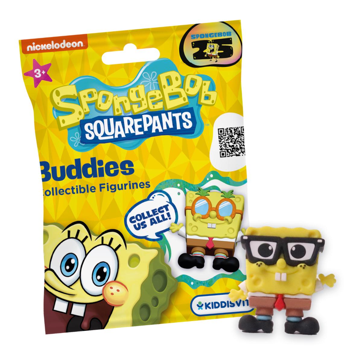 Детская игровая фигурка-сюрприз Cool Things Губка Боб серия Buddies 3D (SP007)