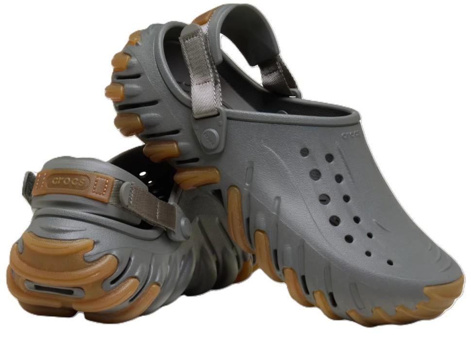 Крокси чоловічі Crocs Echo Gum RO Clog р. 43-44 Сірий (26095)