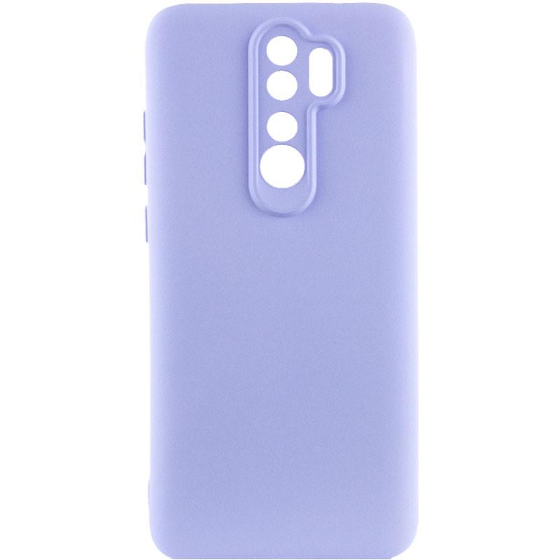 Противоударный чехол Silicone Cover Lakshmi Full Camera (A) для Xiaomi Redmi Note 8 Pro Сиреневый / Dasheen