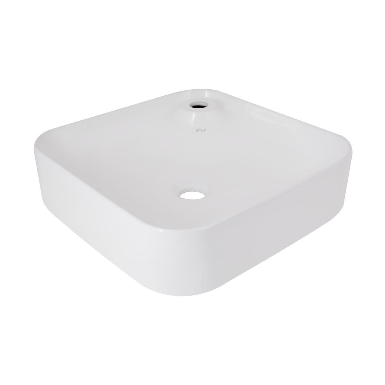 Раковина-чаша Qtap Stork 430x430x125 мм White (QT15116137W)