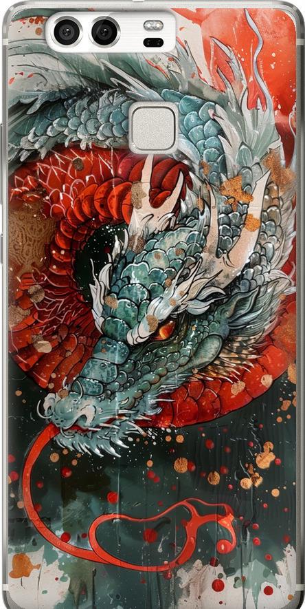 Чехол на Huawei P9 Стихия огня (6101u-347-42517)