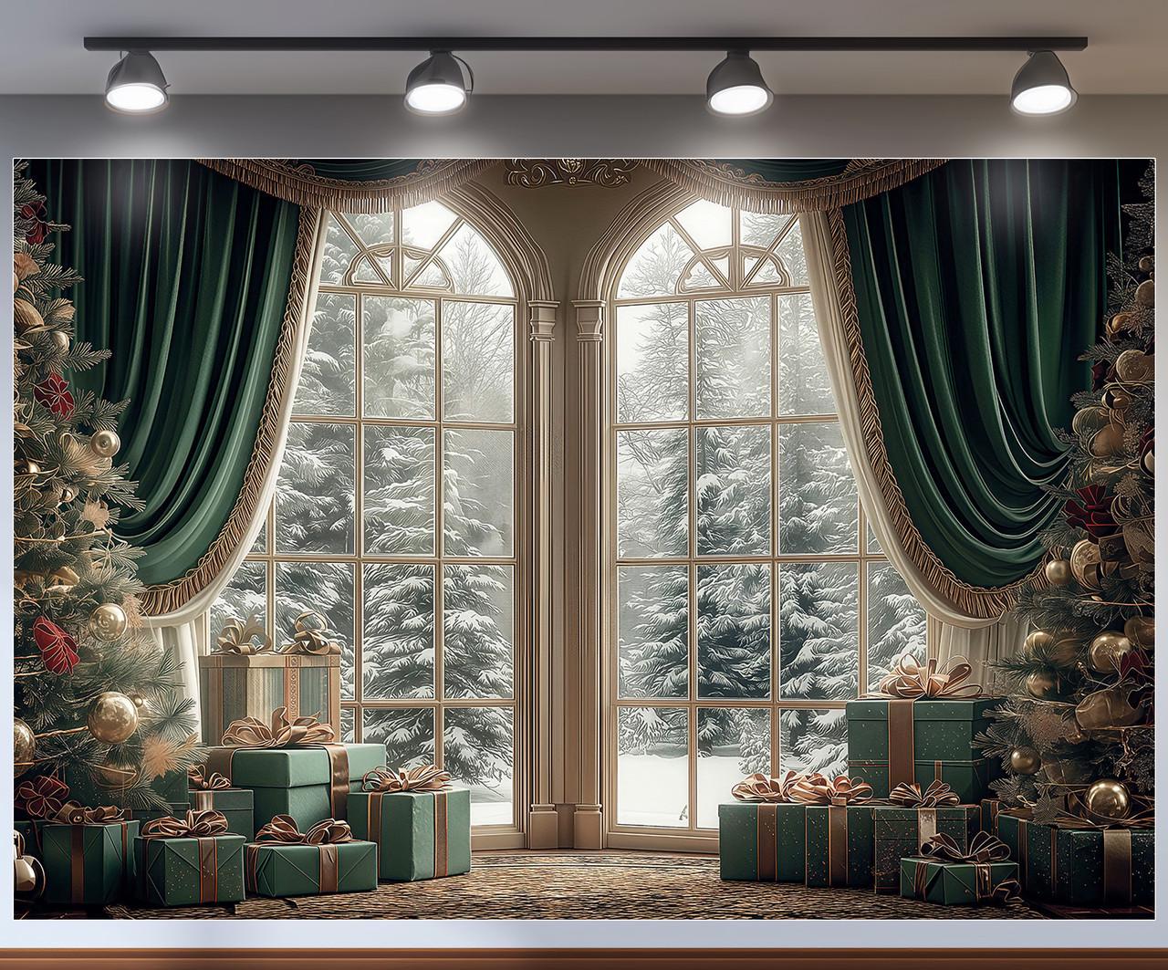 Баннер для фотозоны Новый Год 240×160 см №46584 Баннер для фотозоны Новый Год 240×160 см №46584