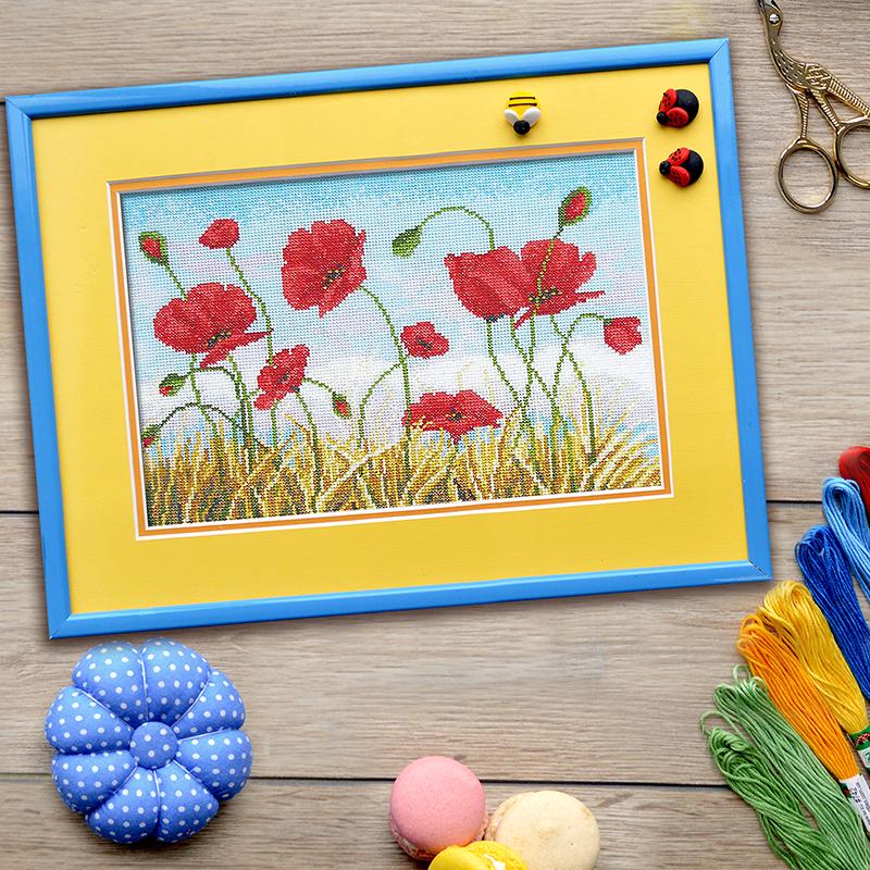 Набор для вышивки крестом Родное поле (54)