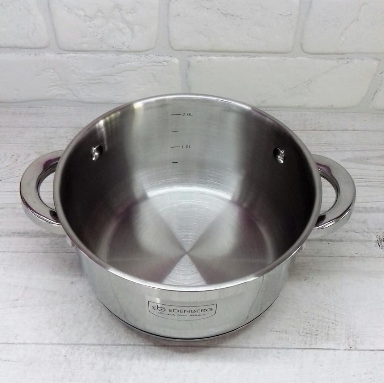 Набор кастрюль Edenberg EB-4019 10 пр. - фото 6 Набор кастрюль Edenberg EB-4019 10 пр. - фото 6