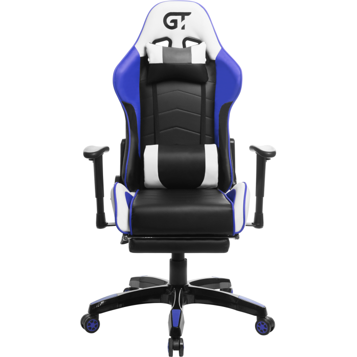 Кресло геймерское GT Racer X-2532-F Black/Blue/White