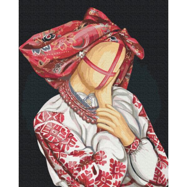 Картина по номерам Brushme Очаровательная 40х50 см в термопакете (BS53294-mt)