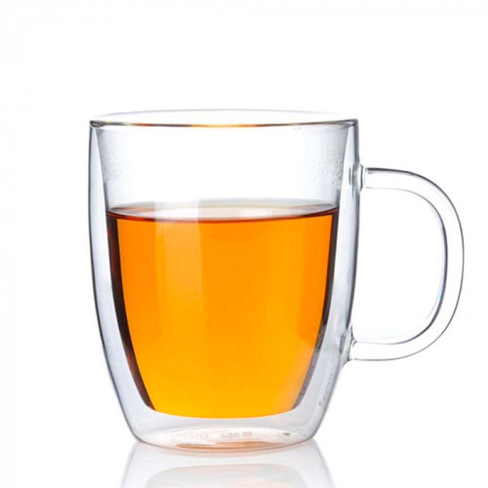 Чашка стеклянная Классическая с двойным дном 350 мл (27-PC1-0294) - фото 3