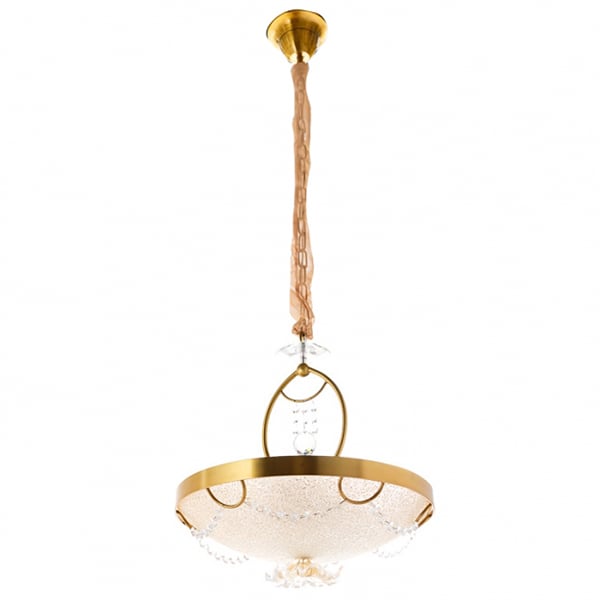 Люстра Flora 45 см 3 лампы Бронза (RL004)