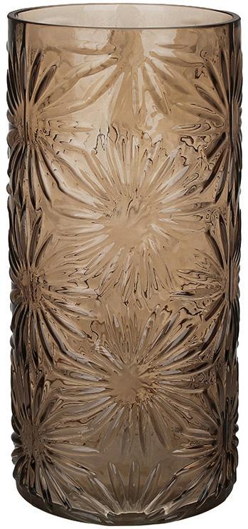 Ваза для цветов из стекла Flowering Time Ромашка 12х25 см Коричневый