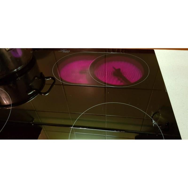 Варочная поверхность электрическая Luxor RH 677 BSA BK Черный - фото 4