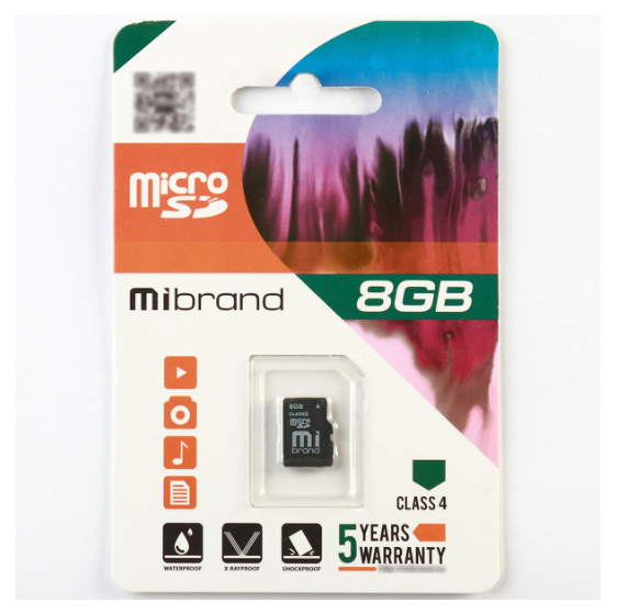 Карта пам'яті Mibrand 8 Gb Class 4 MICDC4 8 Gb (560951)