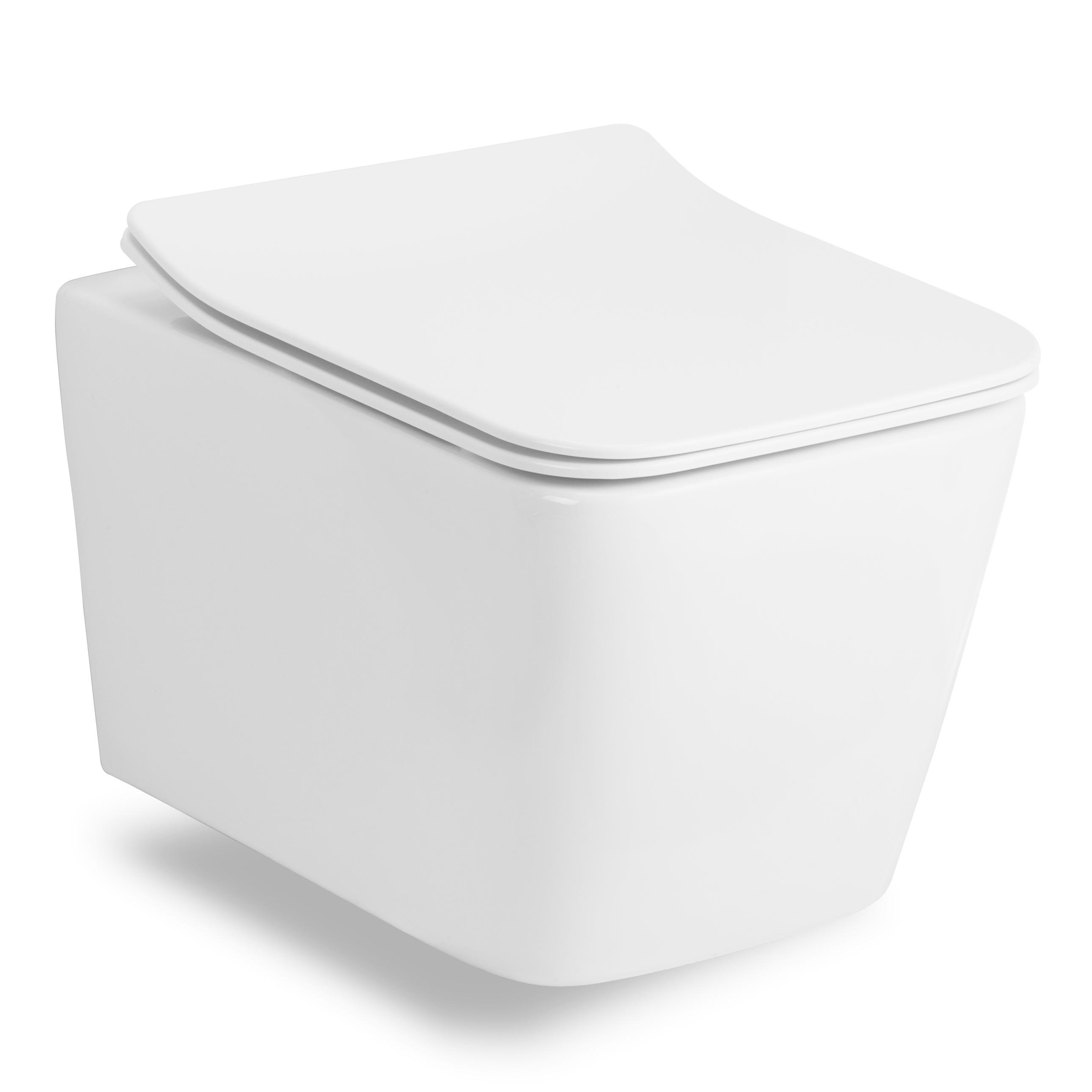 Унитаз подвесной VOLLE LIBRA 13-41-160 безобедочный с сиденьем с микролифтом (97132) Унитаз подвесной VOLLE LIBRA 13-41-160 безобедочный с сиденьем с микролифтом (97132)